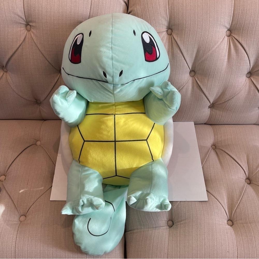 Pokémon Squirtle Stuffed animal Large 15" to 21" Plush Toy Doll
